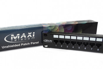 Patch Panel Cat 5e 24 portas