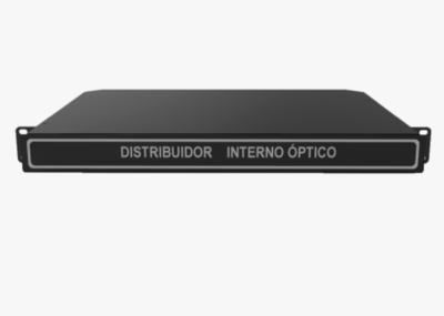 DIO 1U (até 24 fibras) e 2U (até 48 fibras)
